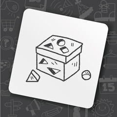 block toy doodle