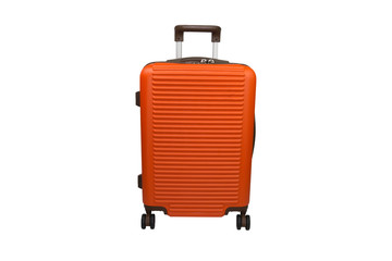 isolated travelling baggage