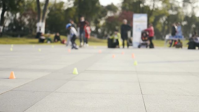 Children, Roller Skating