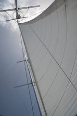 Fototapeta premium Yacht rigging