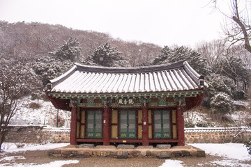 Beautiful winter landscape