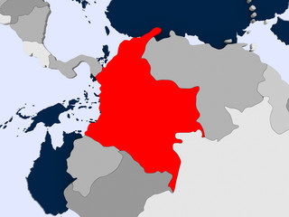 Map of Colombia
