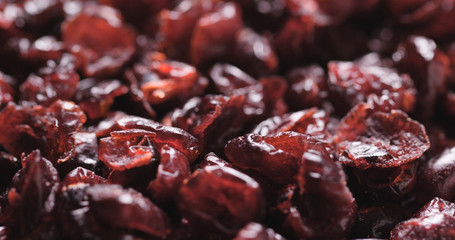 Dried red cranberry
