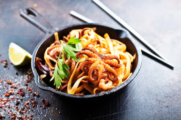 fried spaghetti