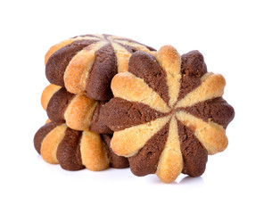 cookies isolated on white background. Sweet biscuits.