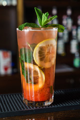 cocktail in the bar