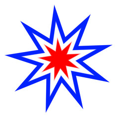 Obraz premium Blank speach bubble. Vintage talk bubble. Pop art concept