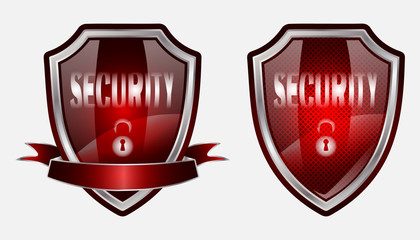 shild silver design icon security
