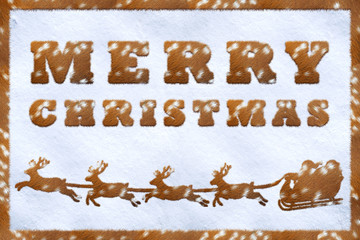 Merry Christmas Greeting card