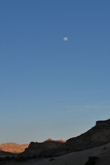Fototapeta premium Nabatean Library in Al Ula west Saudi Arabia