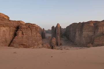Al Ragassan Canyon west Saudi Arabia