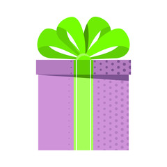 gift box violet