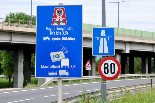 Autobahn, Maut, Vignette