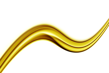 Wave yellow background 