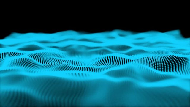 Digital cyber space for head up display background.
