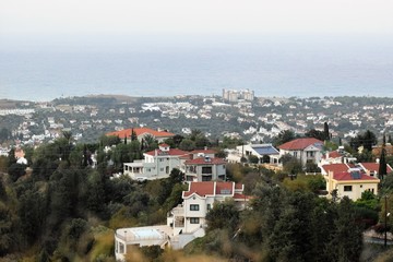 Fototapeta na wymiar Mediterranean landscape Cyprus