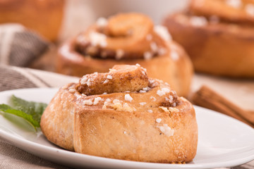 Cinnamon rolls. 