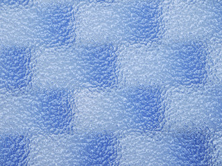 Closeup of frosted glass texture