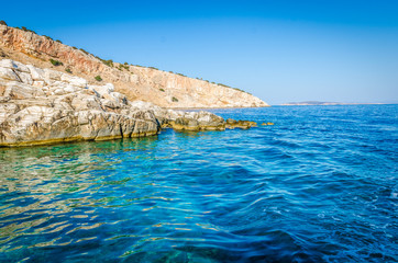Obraz premium Emerald beaches of Naxos, Greece