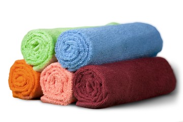 Obraz na płótnie Canvas Rolled Towels