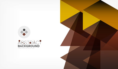 Geometric polygonal vector background