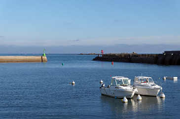 Fototapeta na wymiar Port de Lesconil en Bretagne