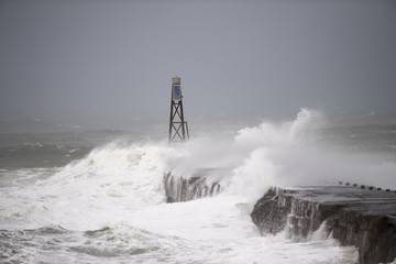 Sturmflutartige &Uuml;berschwemmungen und wasserbewegungen an der nordsee
