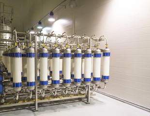 Modern super filter system station
