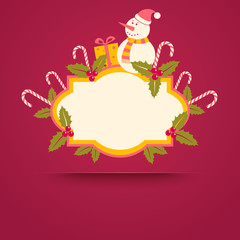 banner for Christmas and new year.