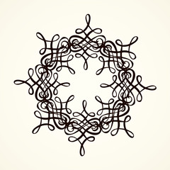 Vignette. Vector drawing