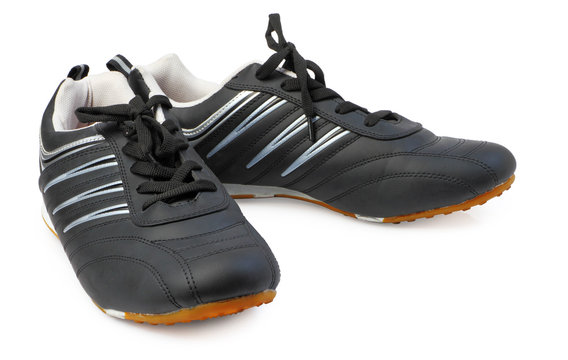 Sports footwear isolated with clipping path.