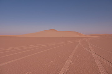 Fototapeta na wymiar Northern Empty Quarter in Saudi Arabia