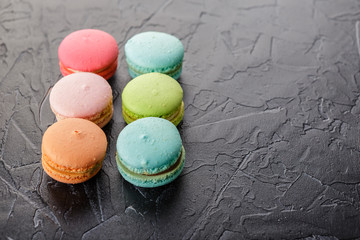 Different types of macaroons