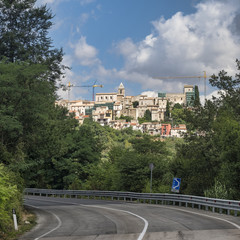 Bussi sul Tirino, historic town in Abruzzi