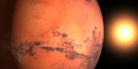 Mars planet. 3D Illustration  © Yaron
