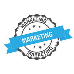 Marketing stamp illustration