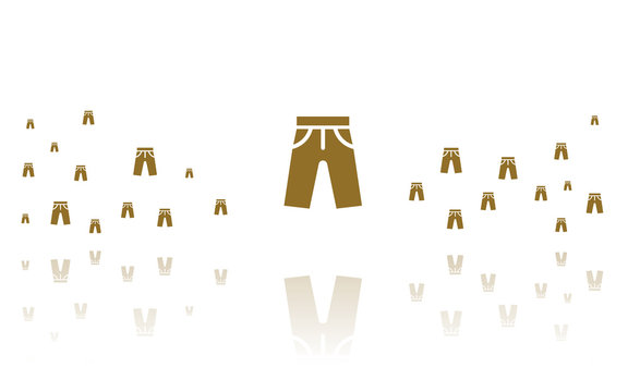 Boxershorts - Reflektierend Weiss
