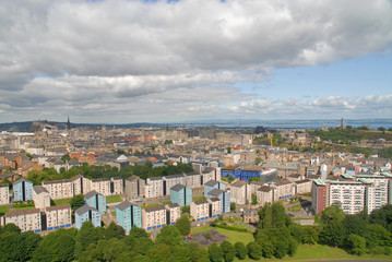 City of Edinburgh photographed from Salisbury Crags