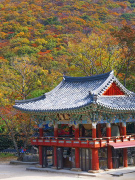 beomeosa temple in busam south korea