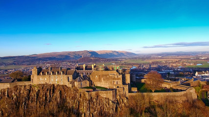 Aerial image of Stirling Castle 