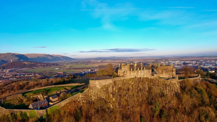 Aerial image of Stirling Castle 