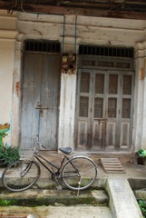 Fototapeta na wymiar Maison typique de Moulmein, Birmanie