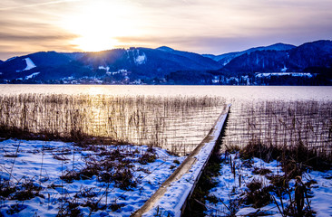 tegernsee lake - bavaria - germany