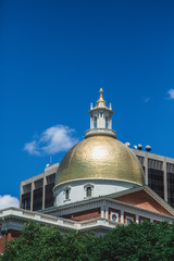Gold Dome in Boston