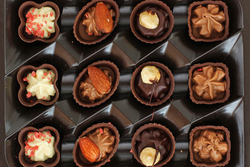 Candy in box