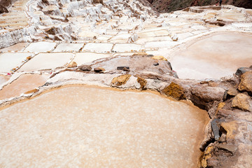 The salt flats of Maras