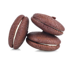 Chocolate isolated white background