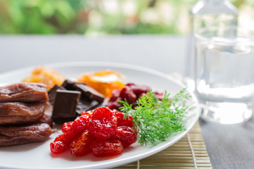 Mixed dried fruits