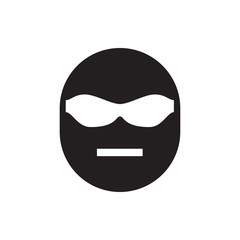 cool emoticon in sunglasses icon illustration