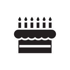cake icon illustration